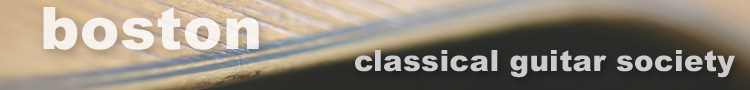 Boston Classical Guitar Society 