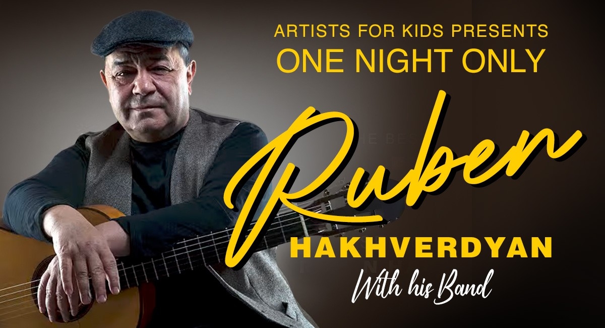 Ruben Hakhverdyan Live in Concert May 16 Pasadena