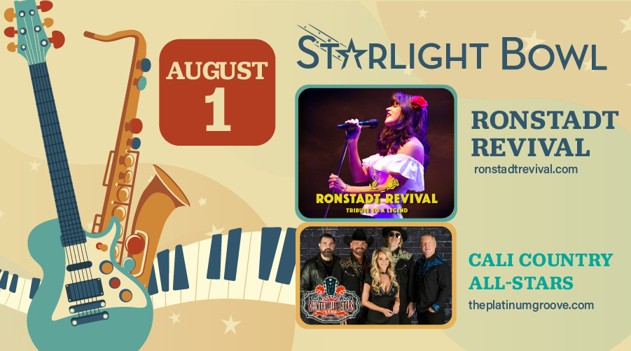 Ronstadt Revival / Cali Country All-Stars — August 1, 2026 at Starlight Bowl