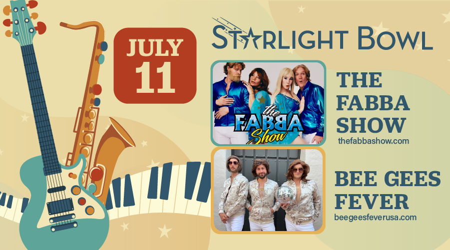 The FABBA Show / Bee Gees Fever — July 11, 2026 at Starlight Bowl