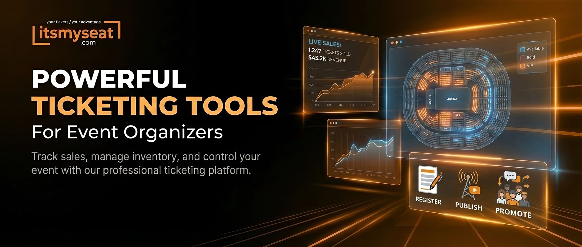 ItsMySeat - Powerful Ticketing Tools for Event Organizers